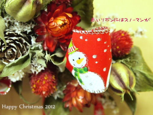 クリスマスツリー&リースのオーナメント