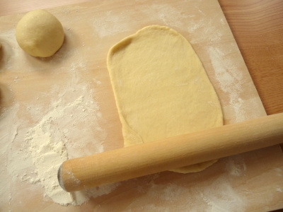 手作りパンレシピ　チョコツイストパン